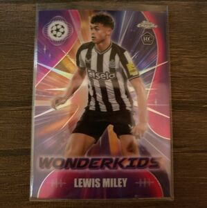 ⚽️ Lewis Miley Wonderkids Soccer Trading Card ⚽️